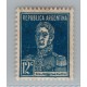 ARGENTINA 1931 GJ 771 ESTAMPILLA NUEVA CON GOMA TONALIZADA U$ 15